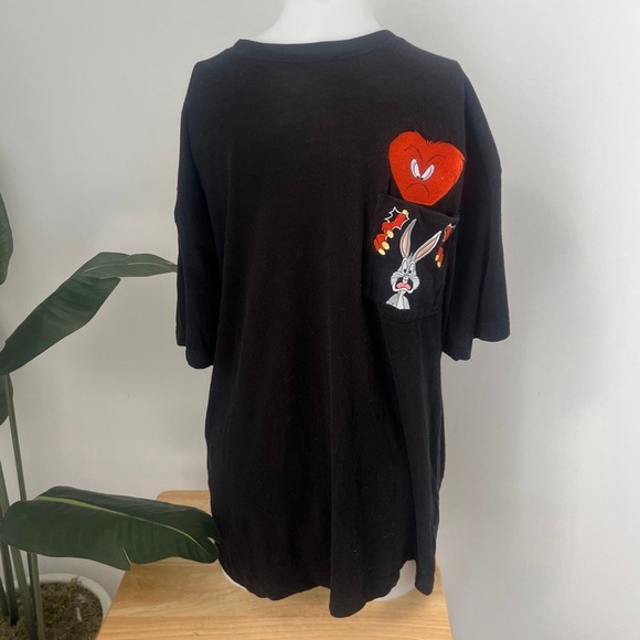 vintage Warner Brothers Rare size medium crew neck - Picture 3 of 4